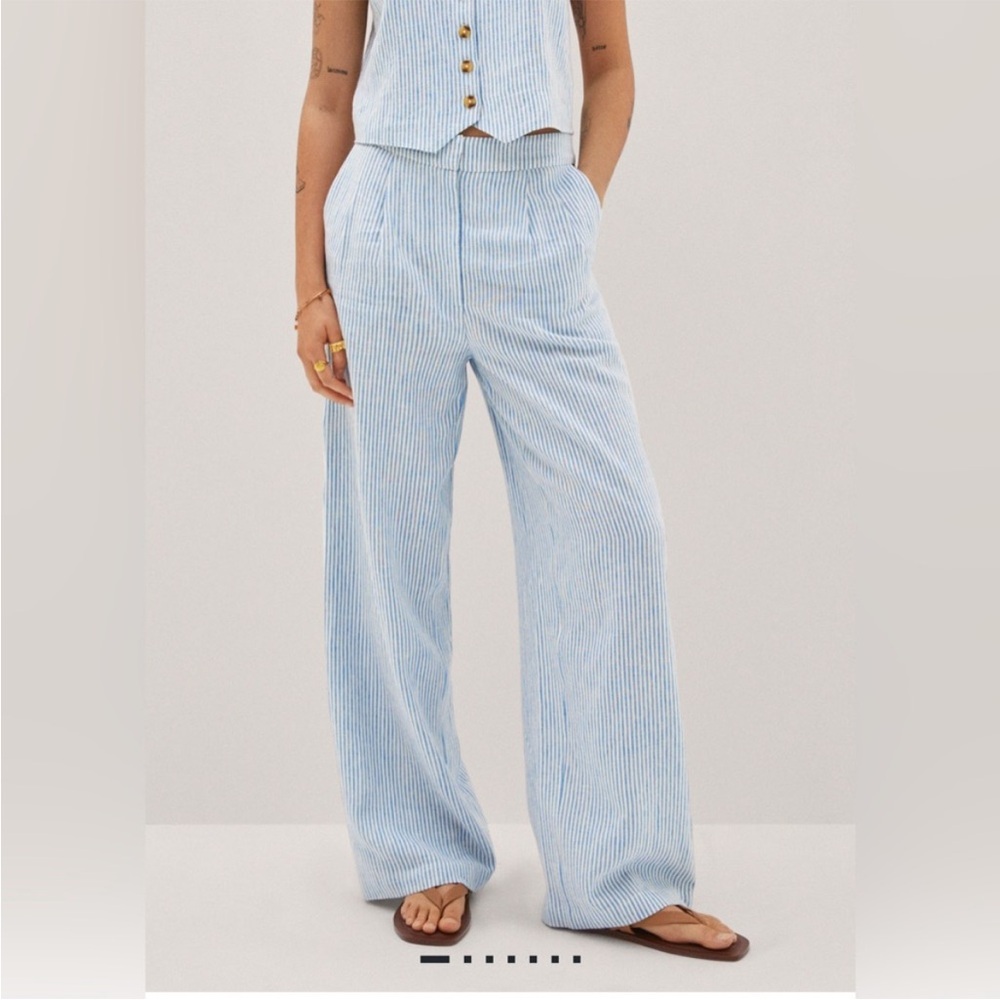 MNG | EU40/US8 | LUXURIOUS LINEN blend | Trouser